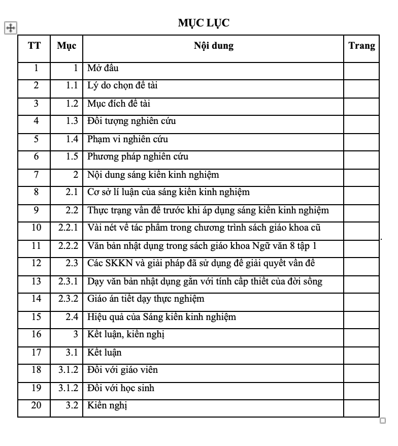 SKKN Dạy văn bản nhật dụng trong chương trình Ngữ văn 8 tập 1 gắn với tính cấp thiết của cuộc sống