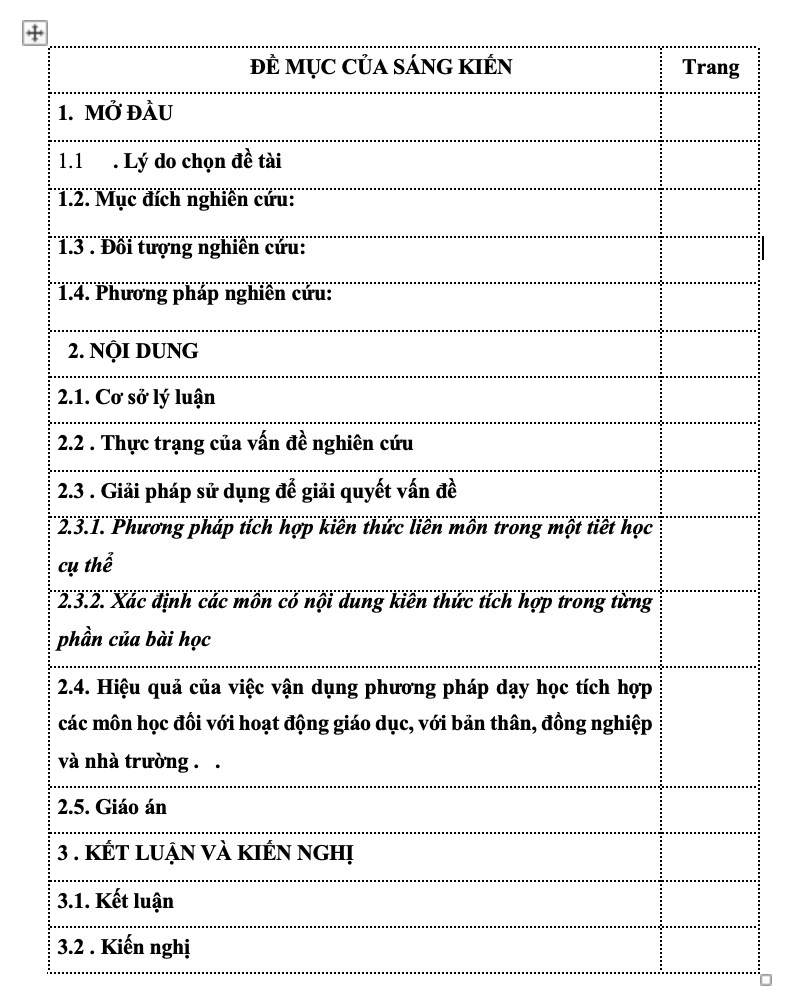 SKKN Một số giải pháp tích hợp các môn học vào dạy tiết 26: Học hát bài: "Ngôi nhà của chúng ta" trong môn Âm Nhạc lớp 8