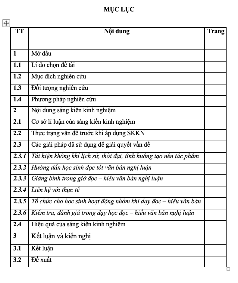 SKKN Phương pháp tạo hứng thú học văn bản nghị luận cho học sinh qua phần Đọc – hiểu Ngữ văn 8