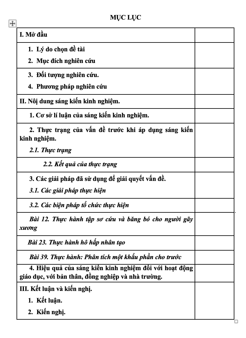 SKKN Rèn kĩ năng sống cho học sinh lớp 8 trường THCS Thành Sơn thông qua dạy các bài thực hành Sinh học 8