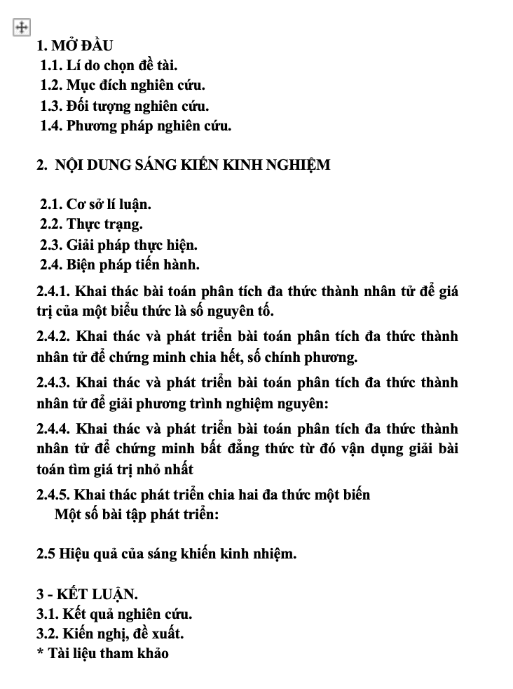 SKKN Dạy học sinh khai thác, phát triển một số bài toán trong chương I - Đại số 8