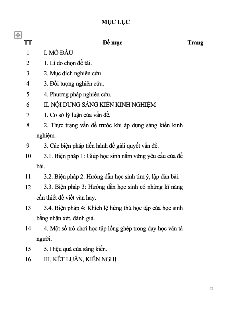 SKKN Một số biện pháp trong dạy học văn tả người cho học sinh lớp 5