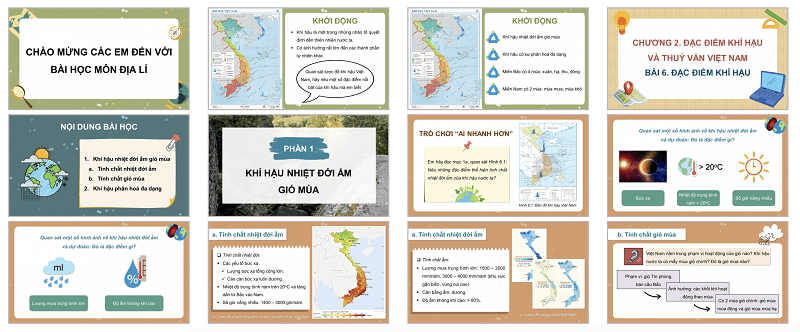 Bài 6: Đặc điểm khí hậu