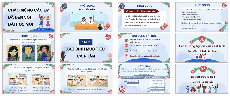 Bài 6: Xác định mục tiêu cá nhân